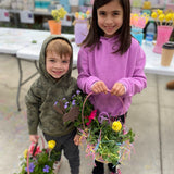 Easter Basket Planting Activity for Kids